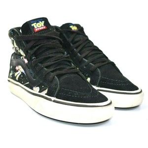 Vans‎ Toy Story Hi-Top Youth Buzz Lightyear Men’s 4 Women’s 5.5 Black Suede